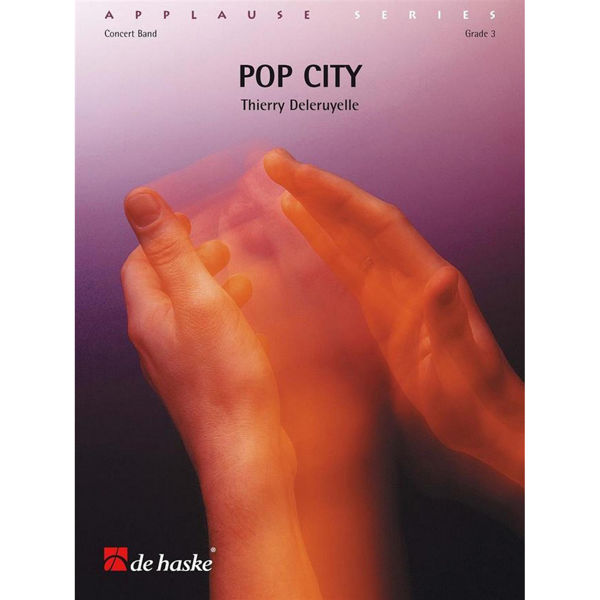 Pop City, Thierry Deleruyelle - Concert Band. Score