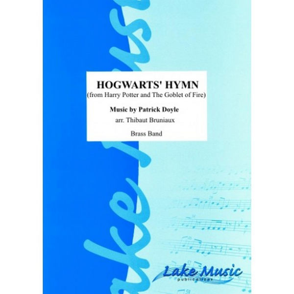 Hogwarts' Hymn, from Harry Potter. Patrick Doyle arr Thibaut Bruniaux. Brass Band