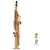 Sopraninosaksofon Selmer SA80 II, Gold Lacquered Engraved , Outfit