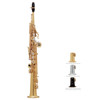 Sopransaksofon Selmer SA80 II, Gold Lacquered Engraved, Outfit