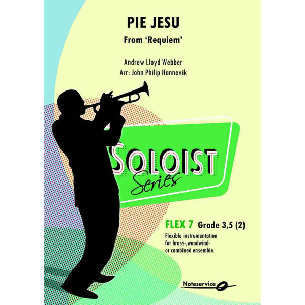 Pie Jesu from 'Requiem' Flex 7 Soloist, Andrew Lloyd Webber arr. John Philip Hannevik