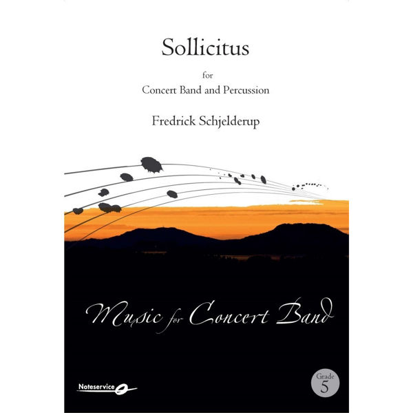 Sollicitus for Concert Band and Percussion - CB5 Fredrick Schjelderup