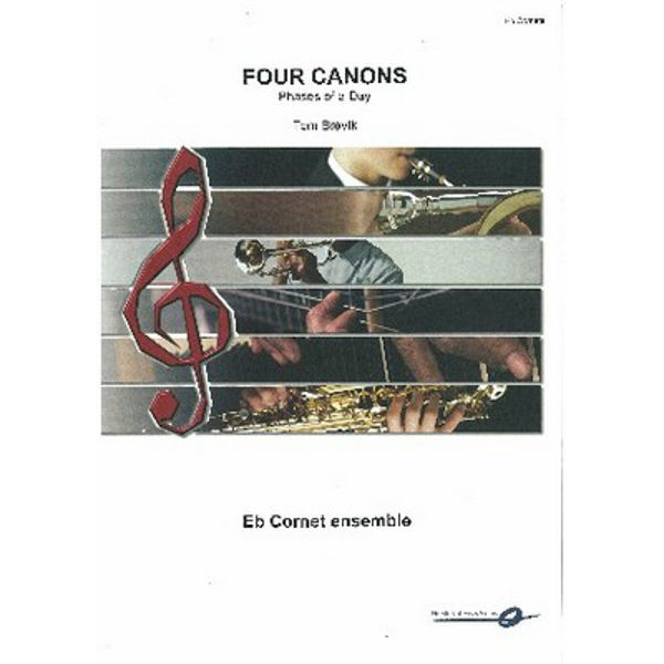 Four Canons - Phases of a day Eb Cornet Ensemble Tom Brevik