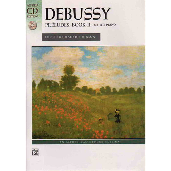 Preludes, Book 2, Debussy (Hinson) m/CD- Piano