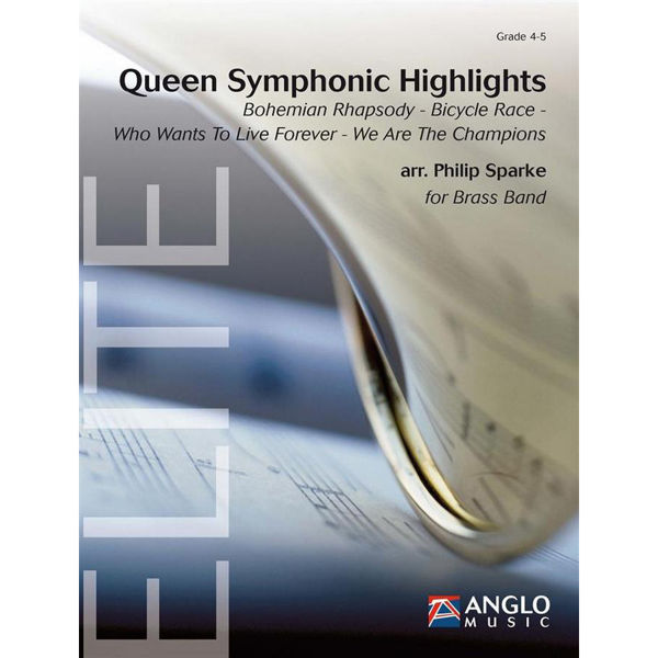 Queen Symphonic Highlights, Mercury arr Philip Sparke. Concert Band