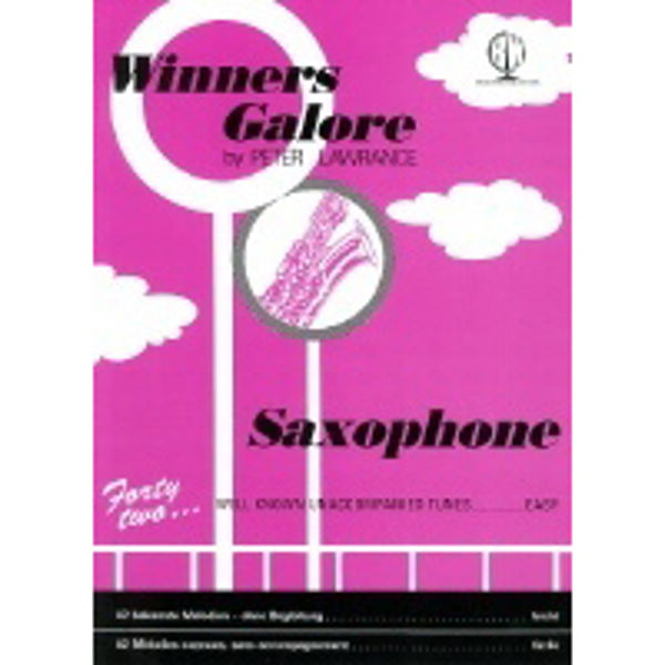 Winners Galore for Saxophone, Saxophone solo