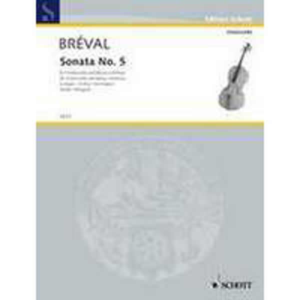 Sonata No. 5 for Violoncello and Basso continuo G Major - Bréval