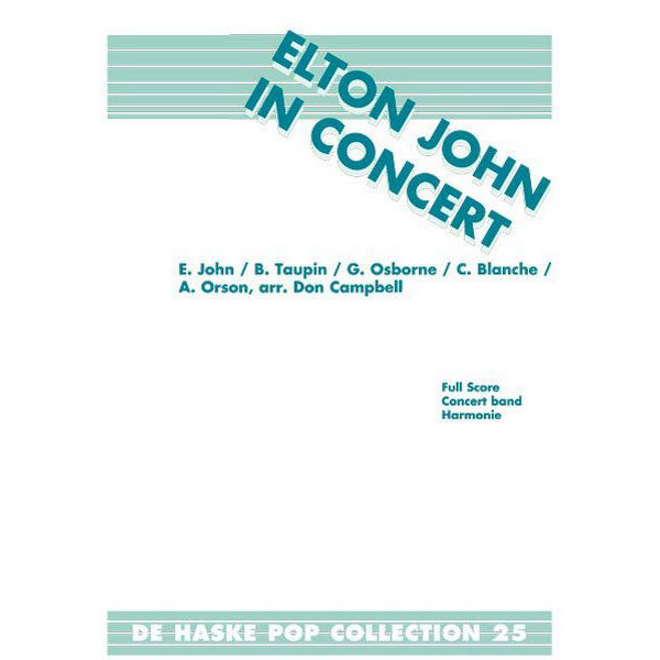 Elton John in Concert, John / Campbell - Concert Band