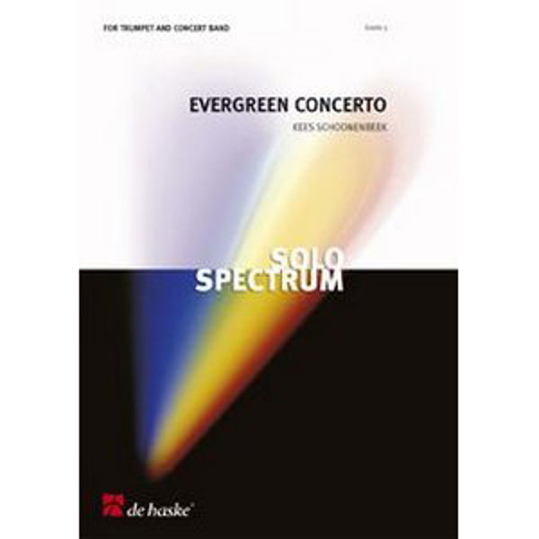 Evergreen Concerto - for Trumpet and Concert Band, Schoonenbeek - Concert Band