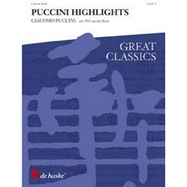Puccini Highlights, Puccini / Beek - Concert Band