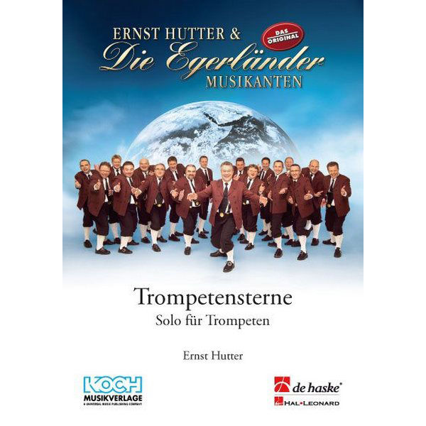Egerländer Trompetensterne - Solo für Trompeten, Hutter - Concert Band