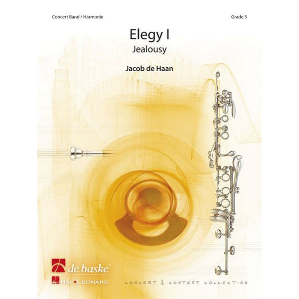 Elegy I - Jealousy, Jacob de Haan - Concert Band