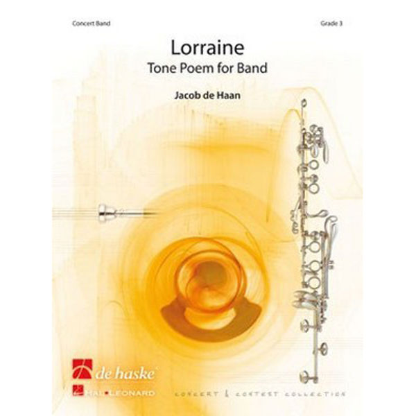 Lorraine - Tone Poem for Band, Jacob de Haan - Concert Band