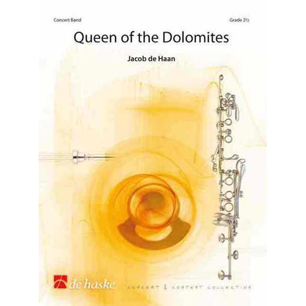 Queen of the Dolomites, Jacob de Haan - Concert Band