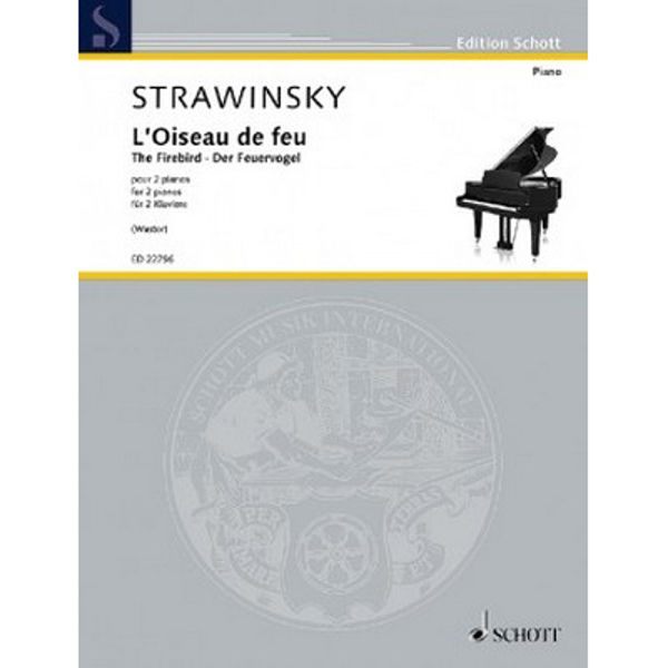 Stravinsky - The Firebird for Two Pianos