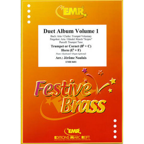 Duet Album Vol. 1 Trumpet (Bb + C) & Horn (Eb + F)