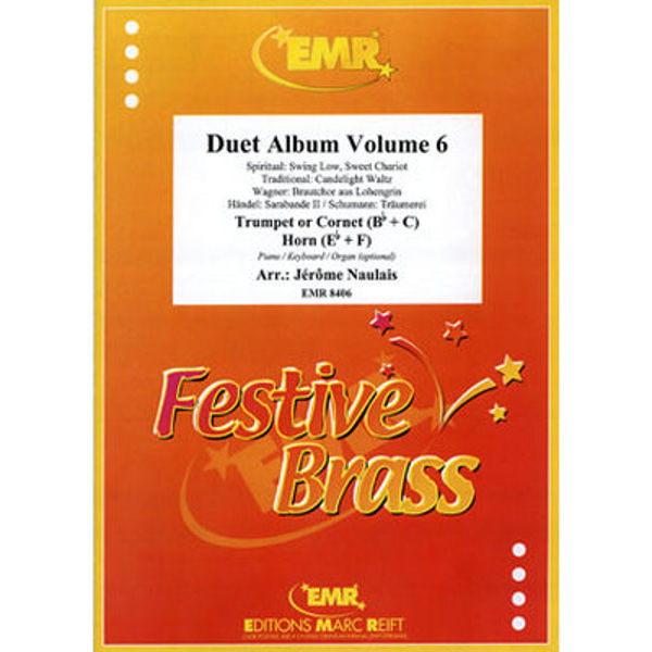 Duet Album Vol. 6 Trumpet (Bb + C) & Horn (Eb + F)