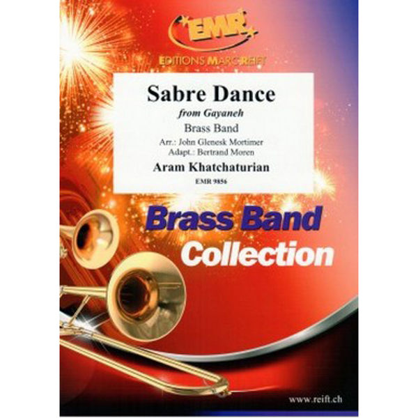 Sabre Dance from Gayaneh, Khatchaturian arr Mortimer/Moren. Brass Band