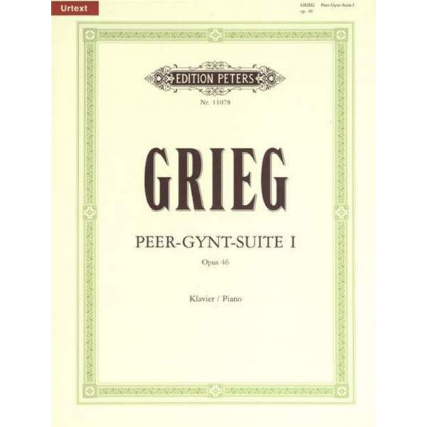 Peer Gynt Suite No. 1 Op.46 (new Urtext Edition), Edvard Grieg - Piano Solo