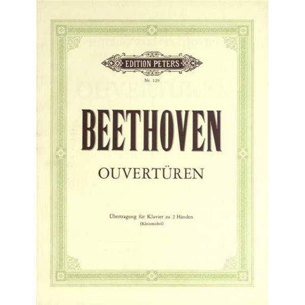Overtures, Ludwig van Beethoven - Piano Solo