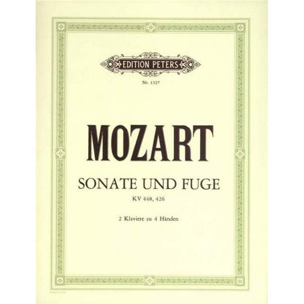 Sonata in D K448, Fugue in C minor K426, Wolfgang Amadeus Mozart - Piano Duett