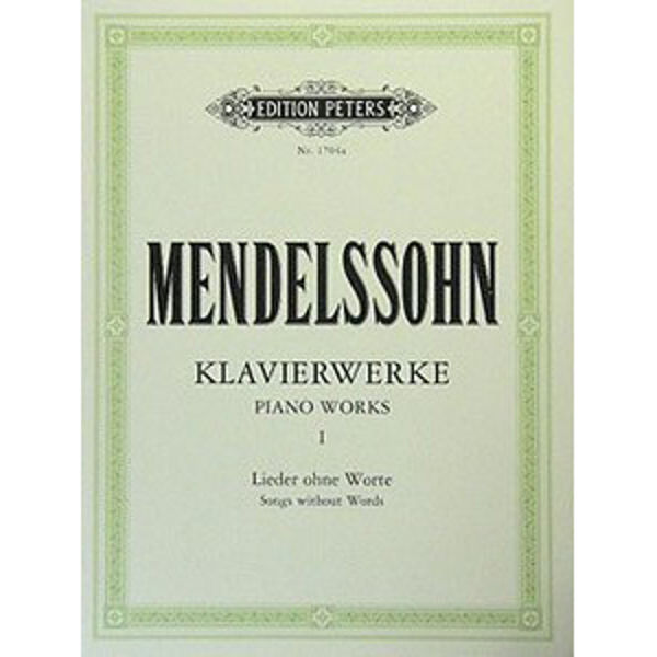 Complete Piano Works Vol.1, Felix Mendelssohn - Piano Solo