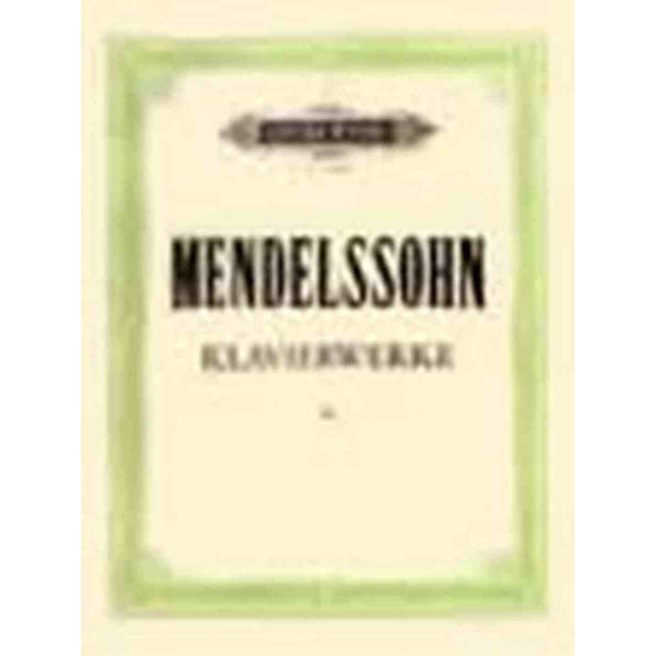 Complete Piano Works Vol.5, Felix Mendelssohn - Piano Solo
