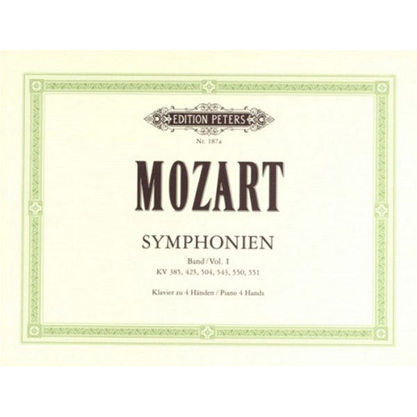 Symphonies Vol.1, Wolfgang Amadeus Mozart - Piano Duett