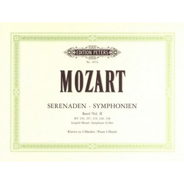 Symphonies Vol.2, Wolfgang Amadeus Mozart - Piano Duett