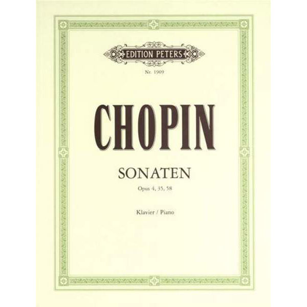 Sonatas, Frederic Chopin - Piano Solo
