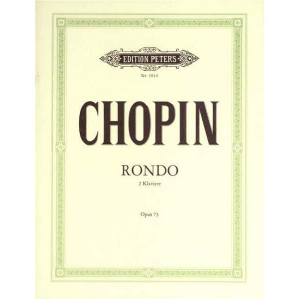Rondo in C Op.73, Frederic Chopin / Anthony Meredith - Piano Duett