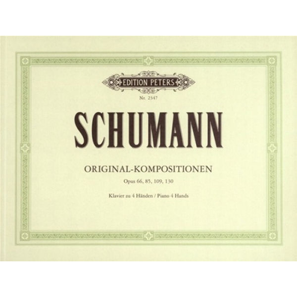 Original Compositions, Robert Schumann - Piano Duett