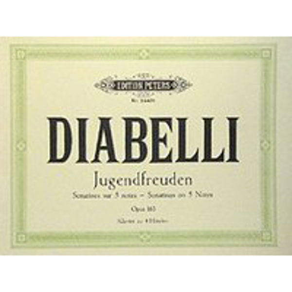 Jugendfreuden Op.163, Anton Diabelli - Piano Duett
