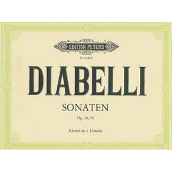 Sonatas Vol.2, Anton Diabelli - Piano Duett