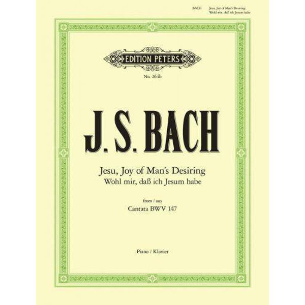 Jesu, Joy of Man's Desiring from Cantata BWV 147, Johann Sebastian Bach - Piano Solo