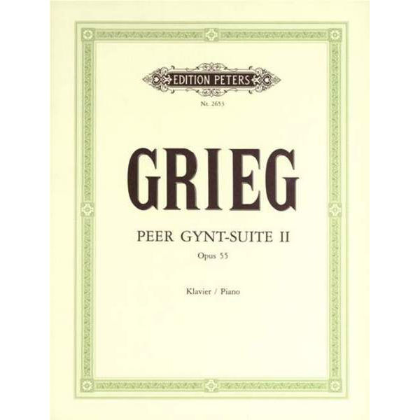 Peer Gynt Suite No. 2 Op.55 , Edvard Grieg - Piano