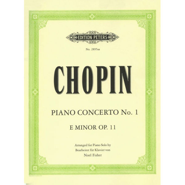 Concerto No. 1 in E minor Op.11, Frederic Chopin - Piano Solo