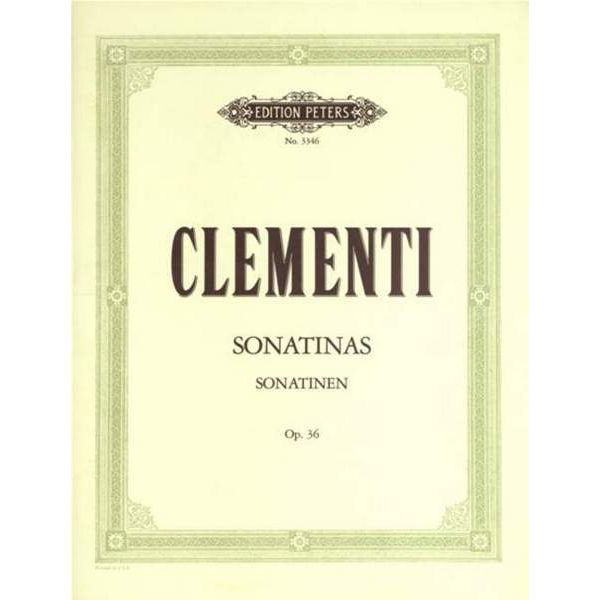 Sonatinas Op.36, Muzio Clementi - Piano