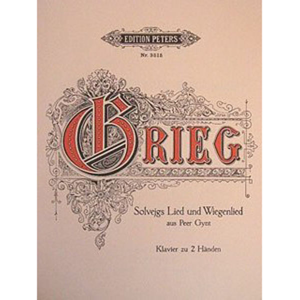 Solveig's Song Op.55 No. 4 & Solveig's Cradle Song, Edvard Grieg - Piano Solo