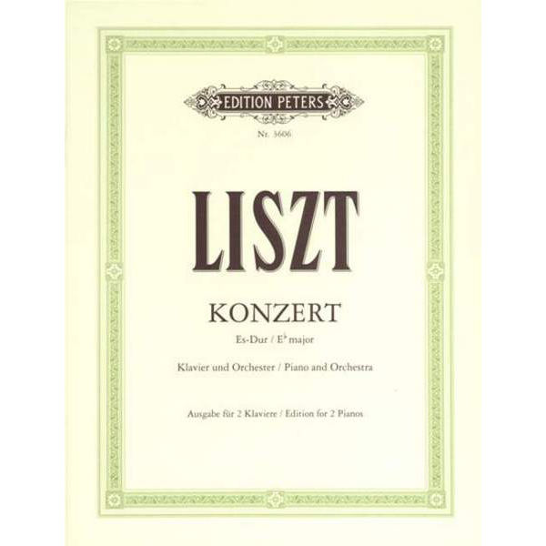 Concerto No. 1 in E flat, Franz Liszt (arr: Joshua Paxton) - Piano Duett
