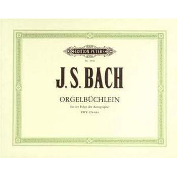 Organ Works Based on Chorales Vol.1, Johann Sebastian Bach - Organ Solo