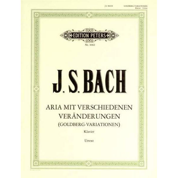 Goldberg Variations BWV 988 , Johann Sebastian Bach - Piano Solo