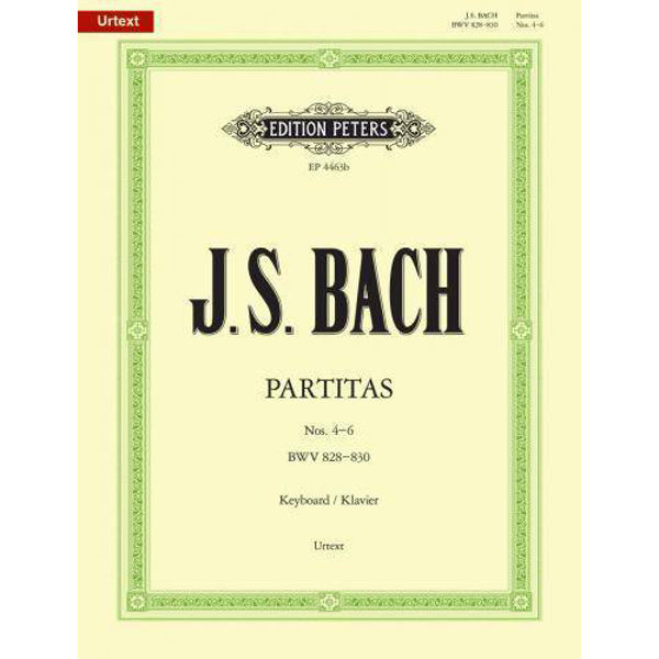 Partitas BWV 825-830 Vol.2, Johann Sebastian Bach - Piano Solo