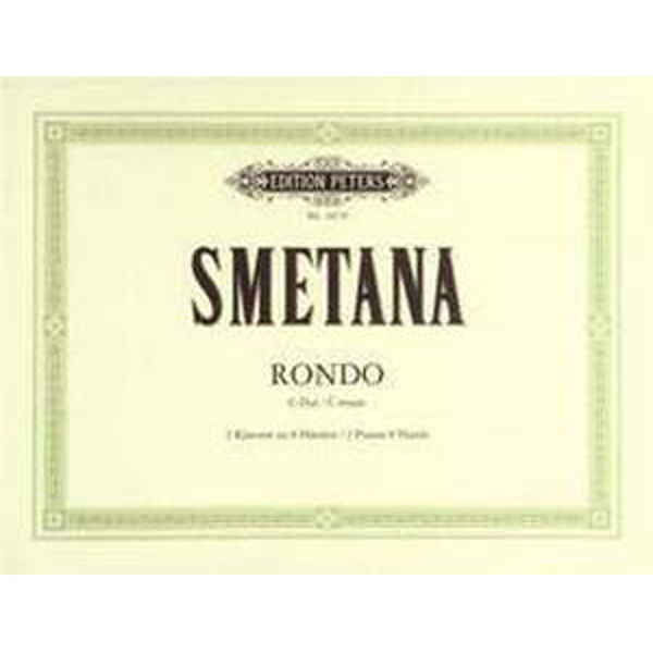 Rondo in C, original, Bedrich Smetana - Piano Duett