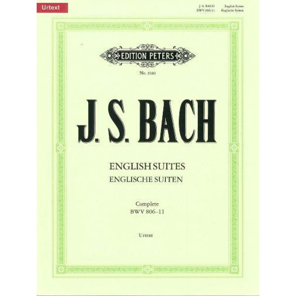 English Suites BWV 806-811, Complete in one volume, Johann Sebastian Bach - Piano Solo