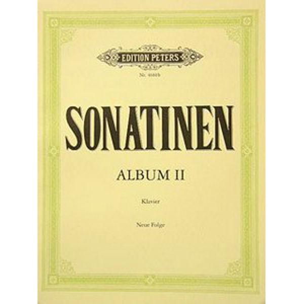 Sonatina Book, in 2 volumes, Vol.2, Various Composers - Piano Solo