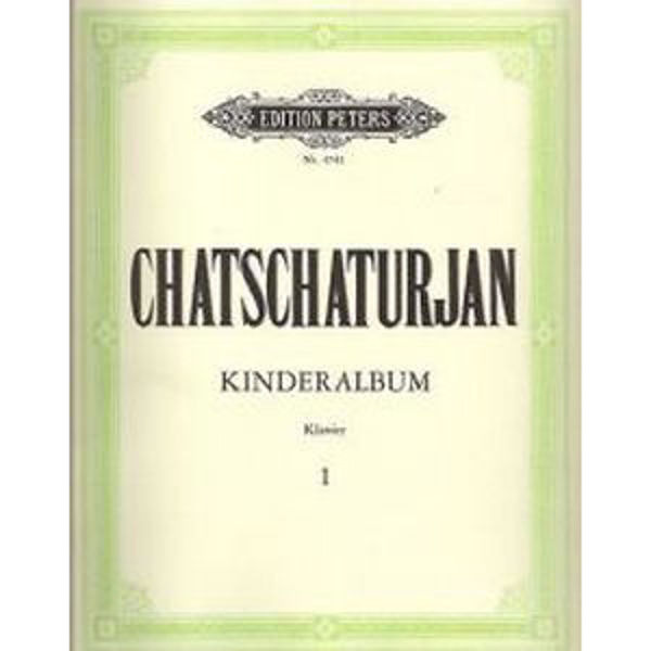 Kinderalbum, Klavier, Vol 1, Chatschaturjan