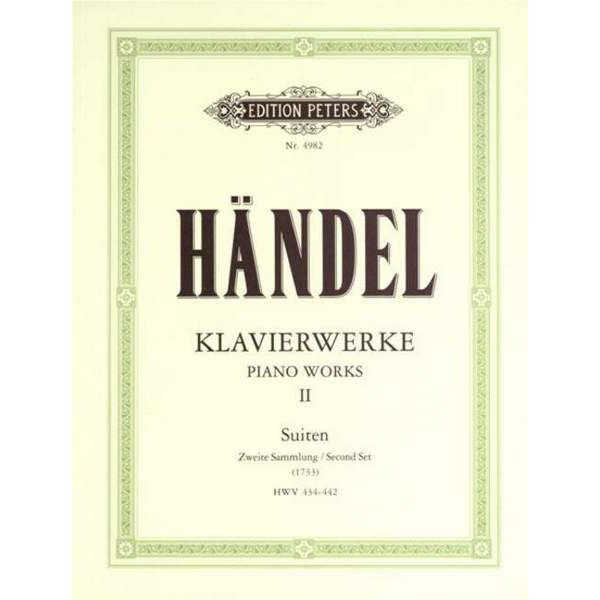 Keyboard Works Vol.2, George Frideric Handel - Piano Solo