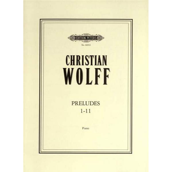 Preludes 1-11, Christian Wolff - Piano Solo