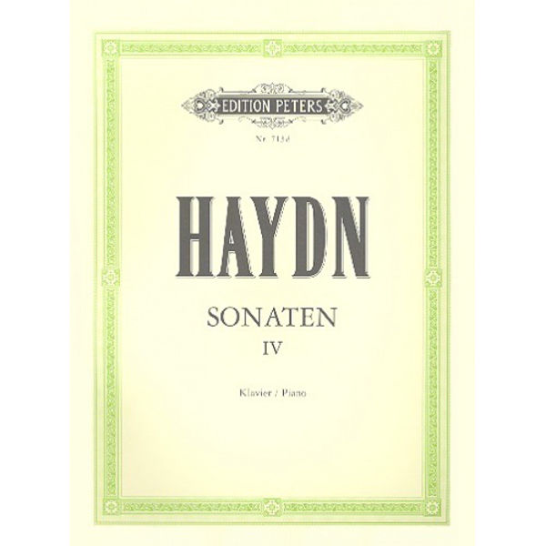 Sonatas Vol.4, Franz Joseph Haydn - Piano Solo